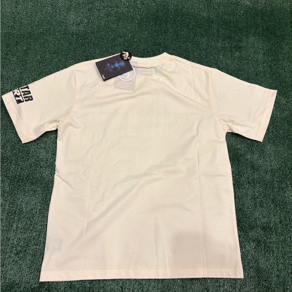 Hell Star 'Go To Heaven' Cream Graphic Short Sleeve Tee - Picture 2 of 5